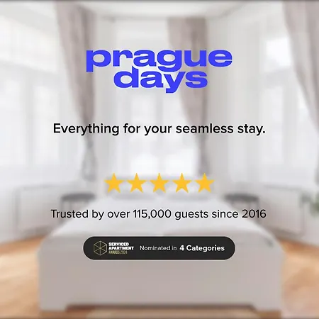 Days - Family Friendly One-bedroom With Balcony, Tv & Netflix In Holesovice *