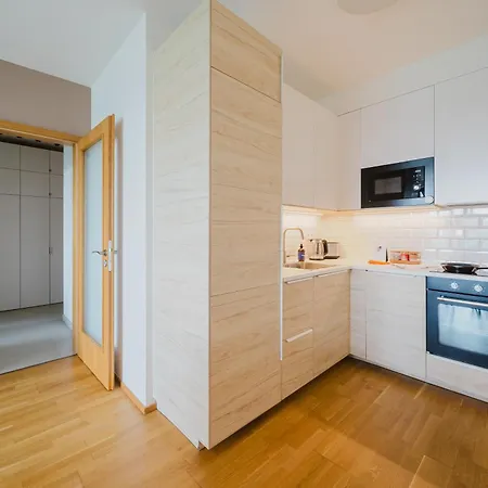 Days - Family Friendly One-bedroom With Balcony, Tv & Netflix In Holesovice Daire